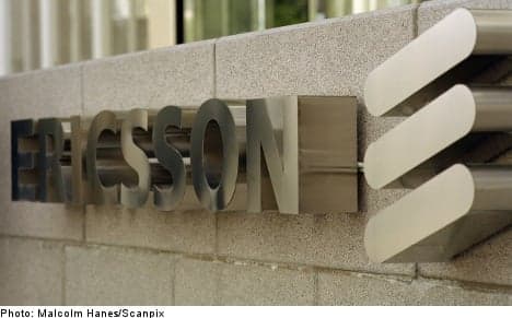 Ericsson shares fall despite profits hike