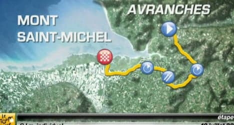 Tour de France stage 11: A race against the clock