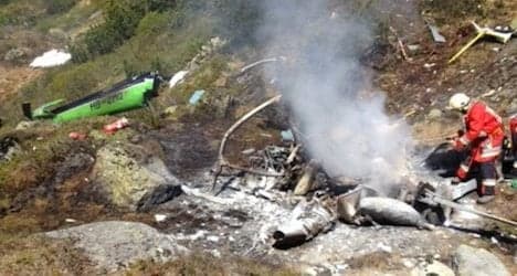 Swiss helicopter crashes leave eight people dead
