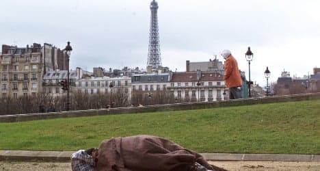 France sees sharp rise in homelessness: study