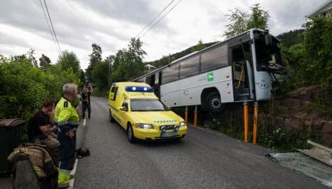 Six injured in mystery Drammen coach crash