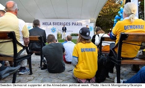Sweden Democrat in Almedalen rape case