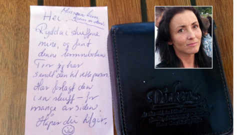 Lost wallet returned after ten years