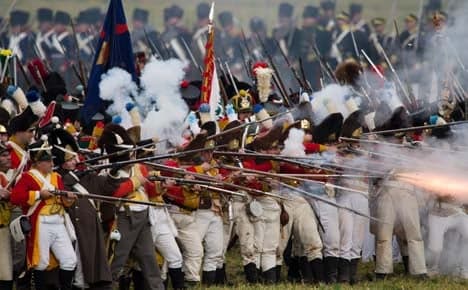 Germany recreates historic Napoleon battle