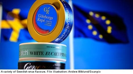 EU snuffs it in Swedish snus aroma battle