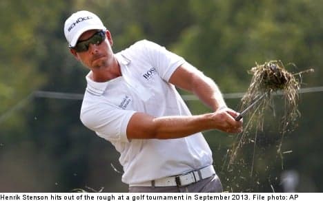 Stenson on course to be Europe's top golfer