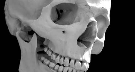 Human skull dumped in Rome church