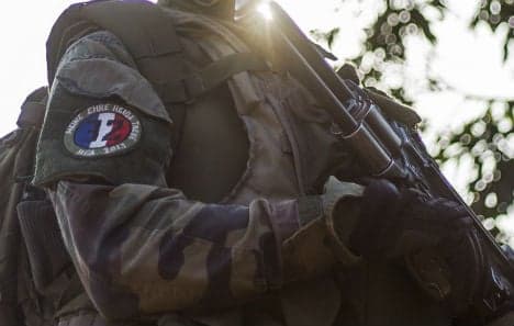 French army to suspend Nazi slogan soldier