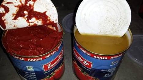 Heroin worth €21.5m found in tomato cans