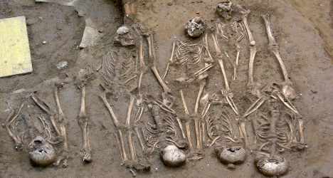'Plague' victims burial site found in Florence