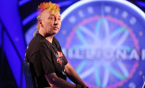 Punk's €64,000 TV quiz prize will go to tax man