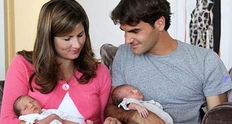 Federer’s wife set to have twins again: media report