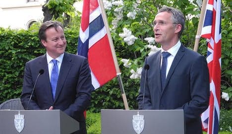 Stoltenberg an 'excellent' choice for Nato: Cameron