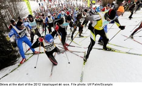 Vasaloppet ski race sells out in 90 seconds