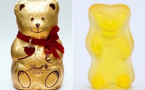 Lindt's teddies gain revenge over jelly bears
