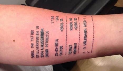 Boy with the McDonald's tattoo strikes again