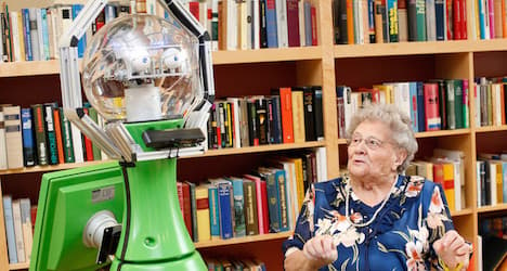 Helpful robot keeps an eye on the elderly