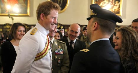 Prince Harry visits WWII battle site in Italy