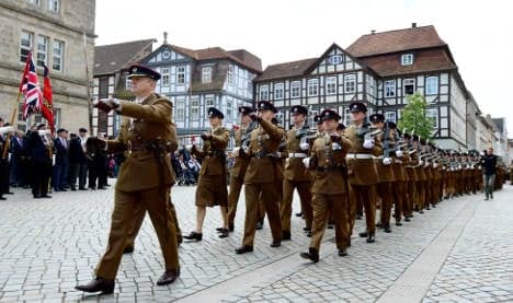 British troops close base in 'Pied Piper' town