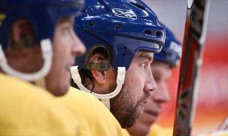 Sweden's Peter Forsberg enters NHL hall of fame