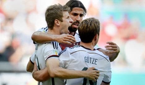 Germany dominate Portugal in World Cup