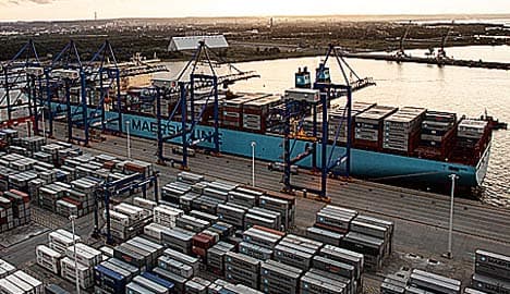 Maersk alliance sunk by Chinese authorities