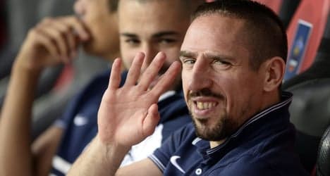 Injury forces France's Ribery out of World Cup