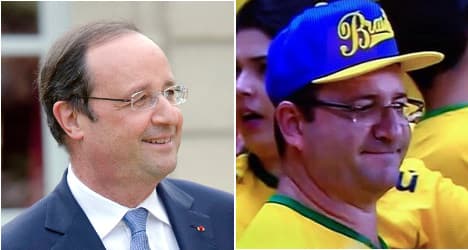 Has François Hollande sneaked off to Brazil?