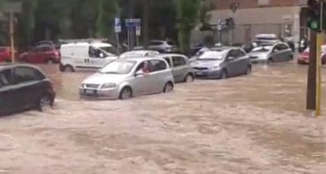 Floods hit Milan as river overflows