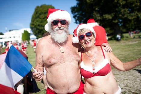 IN PICTURES: Santas descend on Copenhagen