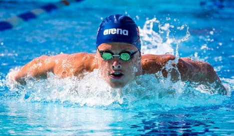Lavrans Solli makes Euro final after record swim
