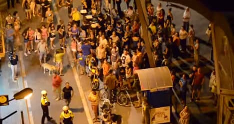 Barcelona locals wage war on drunken tourists