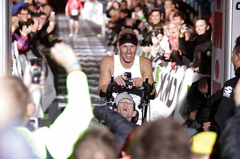 Twins run to history at Ironman Copenhagen