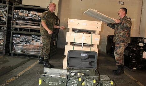 Germany's first Iraq arms delivery is ready