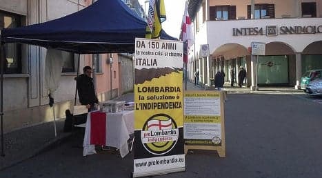 Italy separatists unfazed by Scotland's 'no'