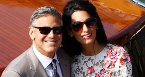 Clooney wedding 'good news for the Middle East'