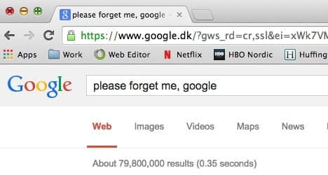 11,469 Italians want to be forgotten by Google
