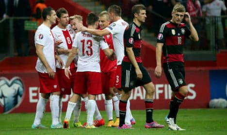 Poland claim historic win over Germany