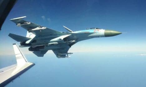 Russian jet flew 'metres' from Swedish plane