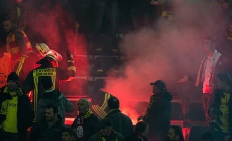 Violence mars Dortmund-Galatasaray match