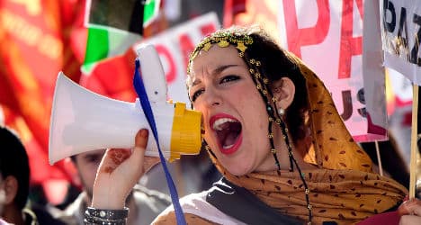 Western Sahara protest draws thousands