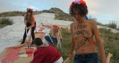 Femen urges Spain to end fascist anniversary