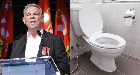 French union 'spends €1.4k' on boss's loo seat
