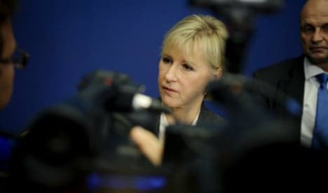 Wallström: Russia frightens the Swedes
