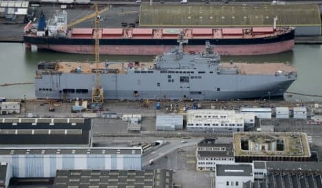 Russia warns France over Mistral delay