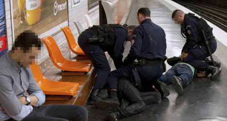 Violent theft on France's public transport rises