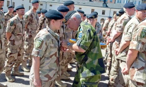 Sweden appoints special military gender advisors