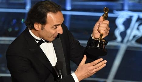 French composer brings home Oscar for France