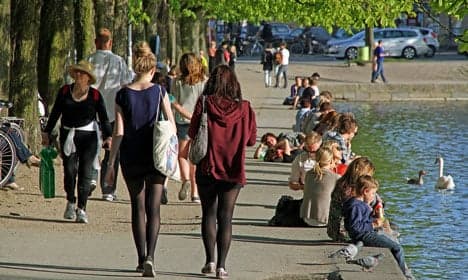 Denmark in for 'warmer than usual' spring