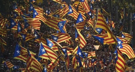 Rise in opposition to Catalan independence